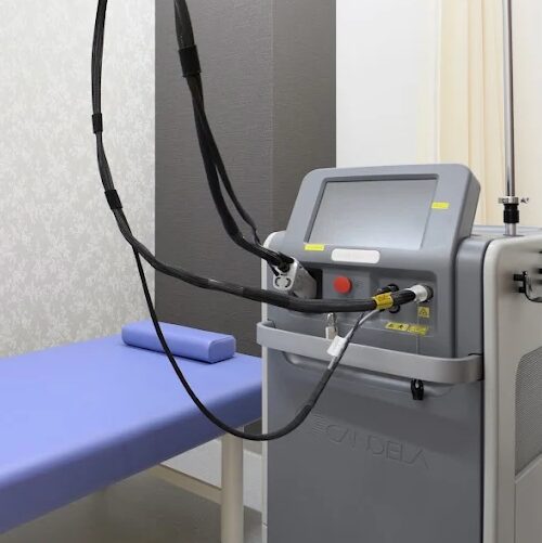柏ファミリー皮膚科 医療脱毛の施術室