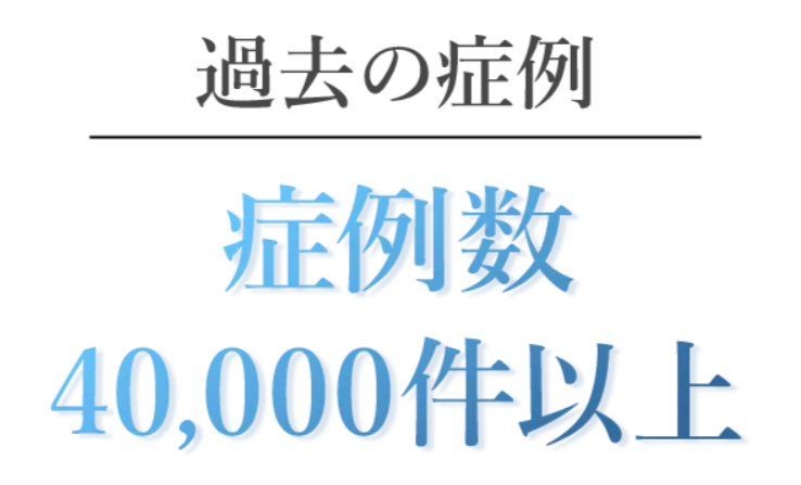 TCBのクマ取り再生注射の症例数は40,000件超え