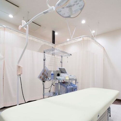 東京美容外科福山院の手術室