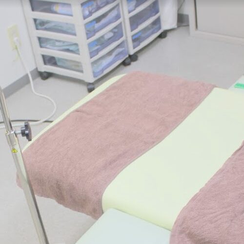 クリスタル美容外科福山院の施術室