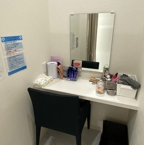 TCB東京中央美容外科川口院のパウダールーム