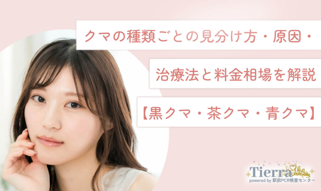 kuma-mito-kaisetsu クマの種類ごとの見分け方・原因・治療法と料金相場を解説