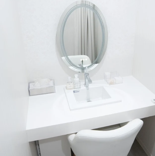 NARU Beauty Clinic 水戸院のパウダールーム
