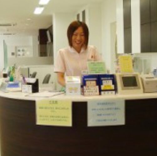 松本クリニックの受付