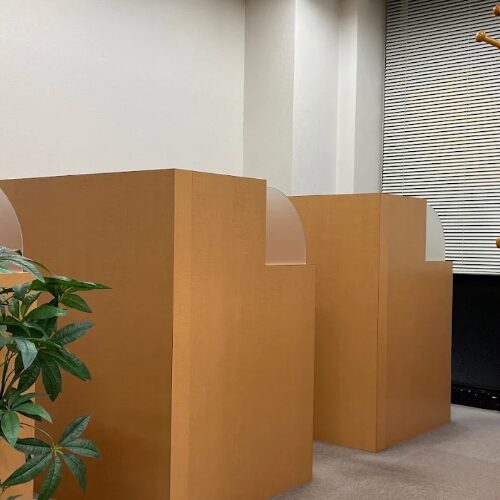 水戸中央美容形成クリニックの待合スペース