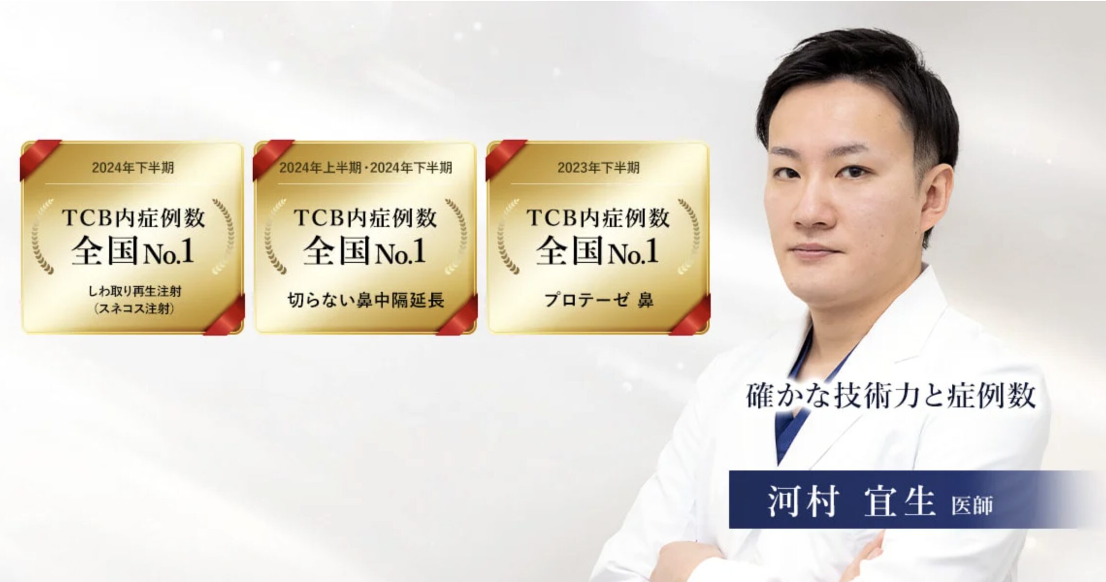 TCB 東京中央美容外科 静岡院の河村宜生先生