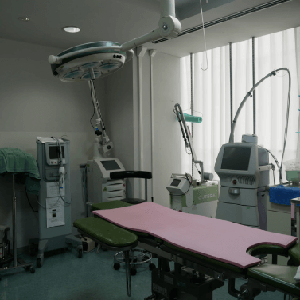 共立美容外科 仙台院の二重整形を受ける手術室